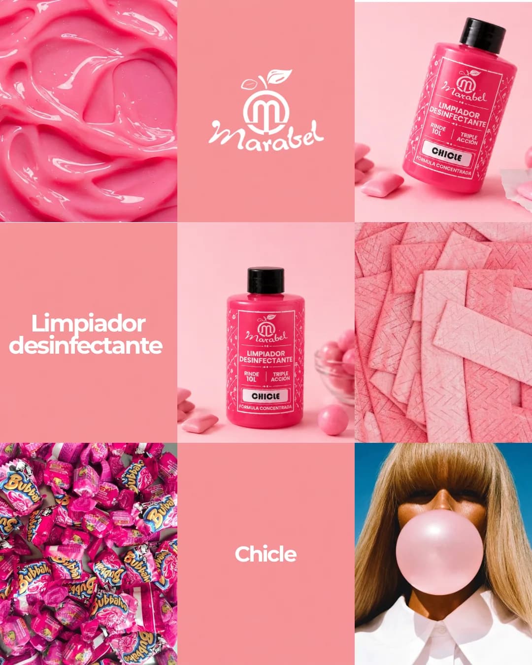 Concentrado De Piso Chicle