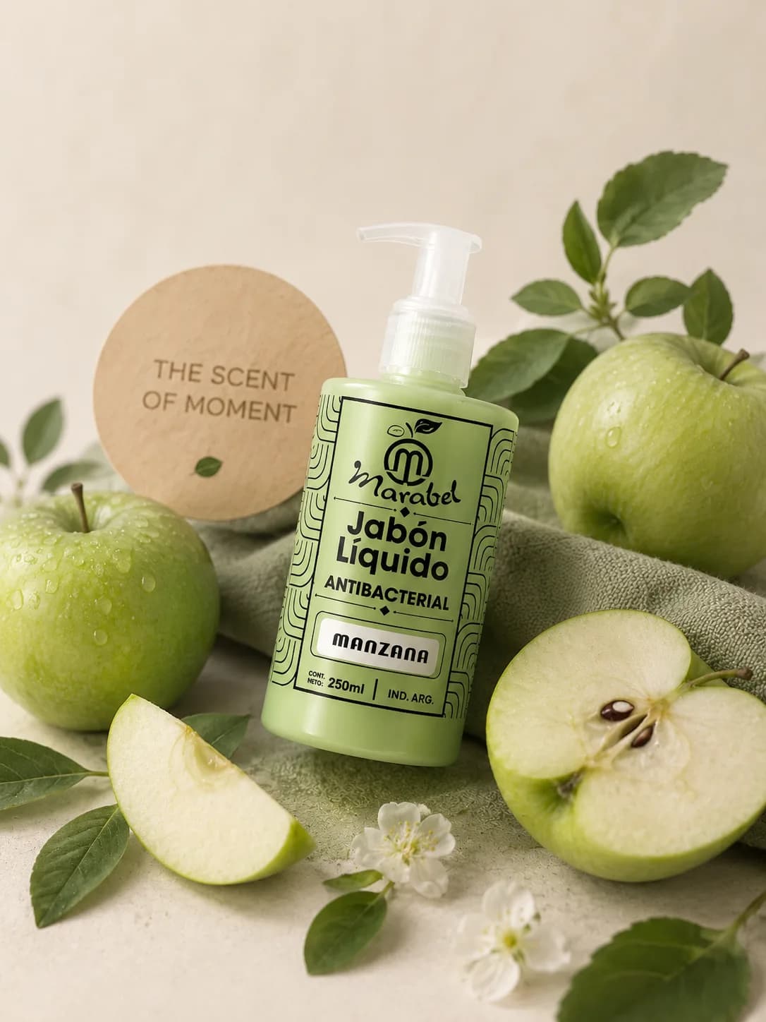 Jabón Líquido Antibacterial Manzana
