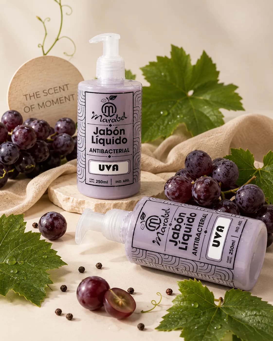 Jabón Líquido Antibacterial Uva