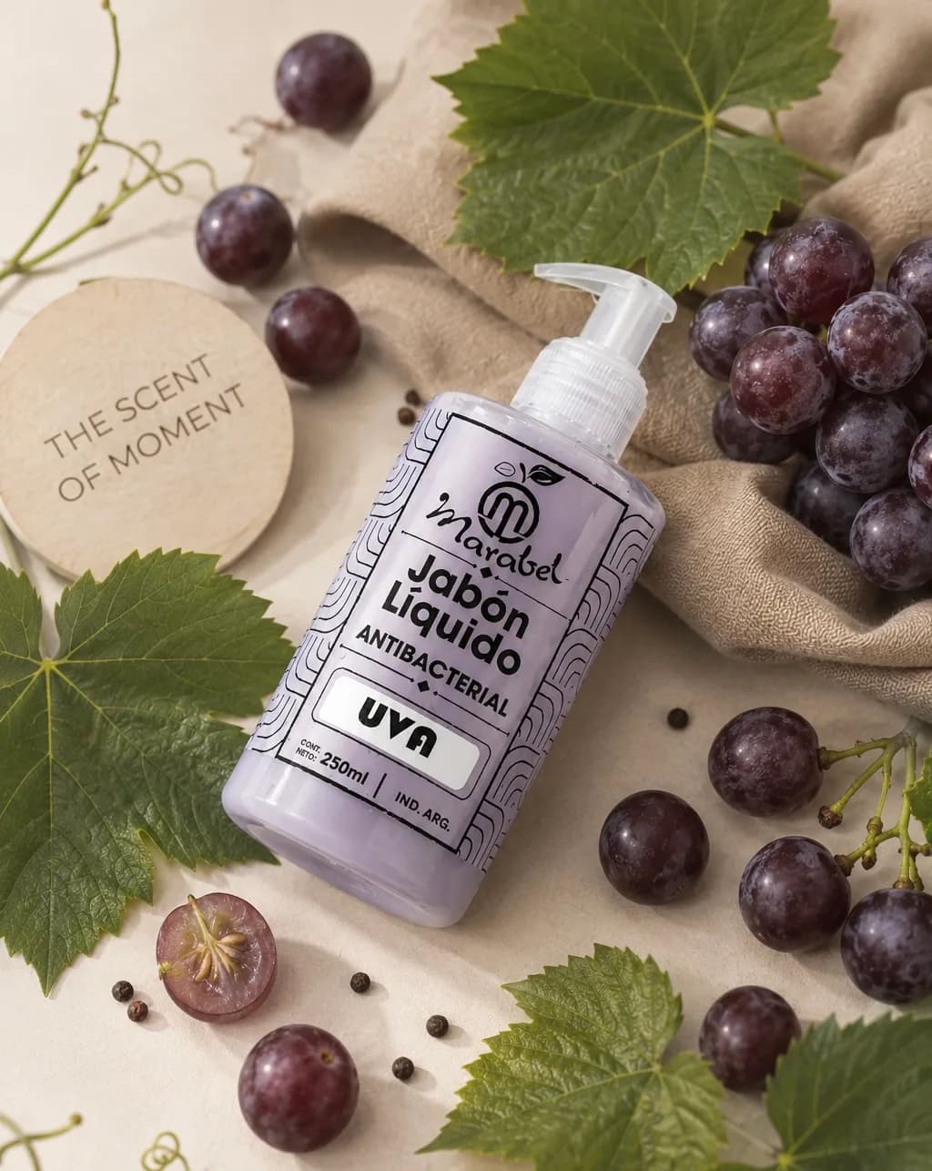 Jabón Líquido Antibacterial Uva