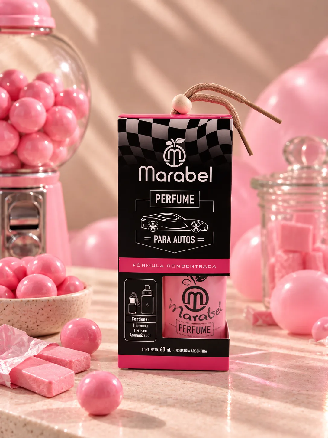 Perfume Para Auto Bubble Gum