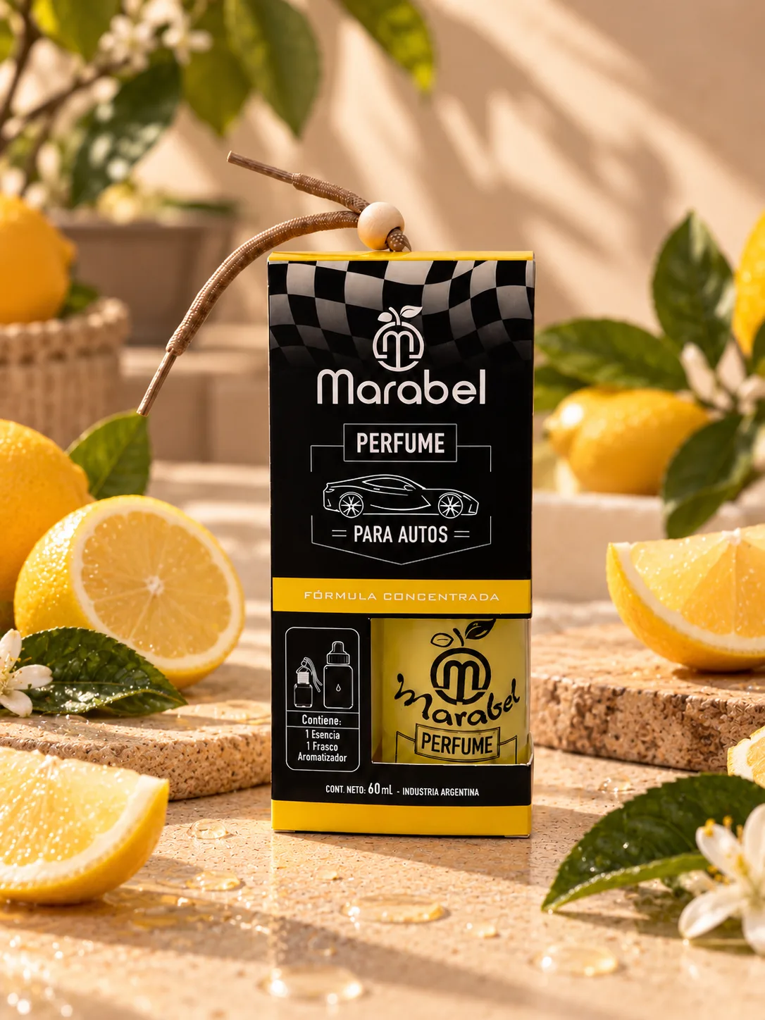 Perfume Para Auto Limón